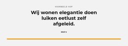 Titel En Knop HTML CSS-Websitesjabloon