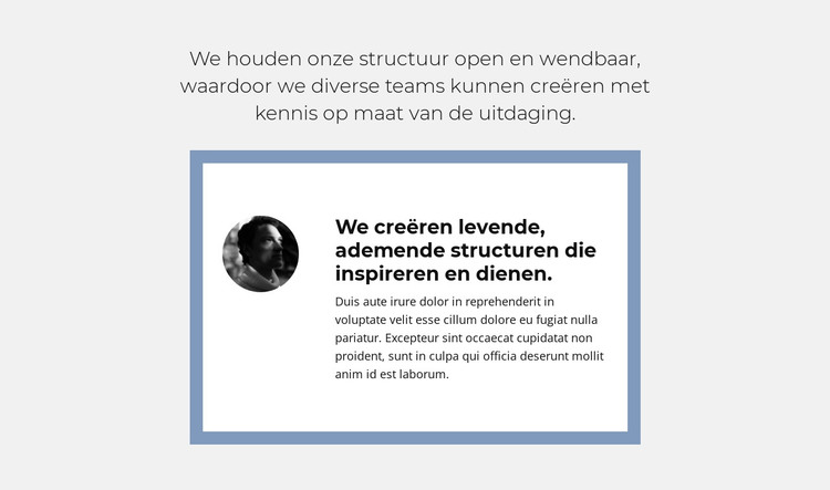 Objectieve beoordeling HTML-sjabloon