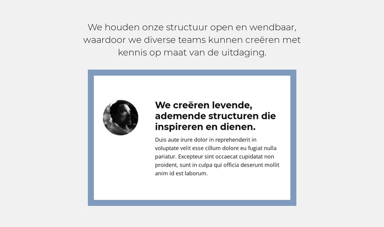 Objectieve beoordeling Website sjabloon