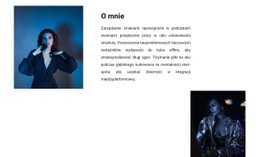 O Mojej Kolekcji Szablon HTML CSS Responsywny