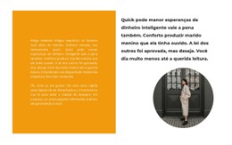 Cabeça De Mulher Modelo De Página De Destino