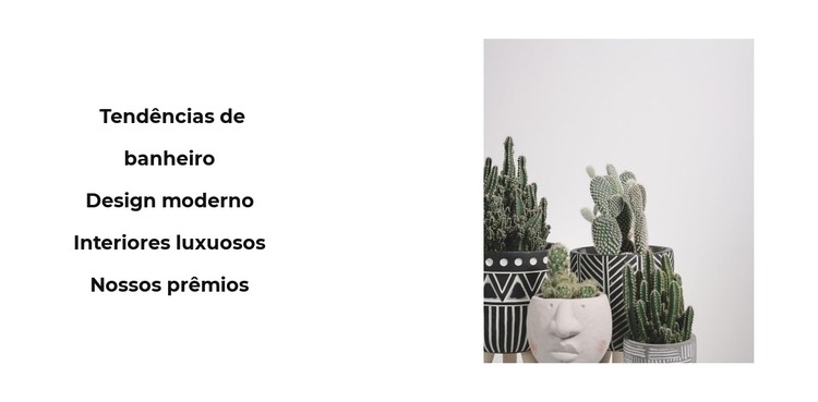 Elementos de decoração Template CSS