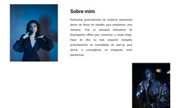 Sobre Minha Coleção - Modelo De Design De Site