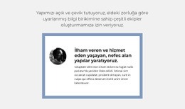 Objektif Inceleme Için Ücretsiz Çevrimiçi Şablon