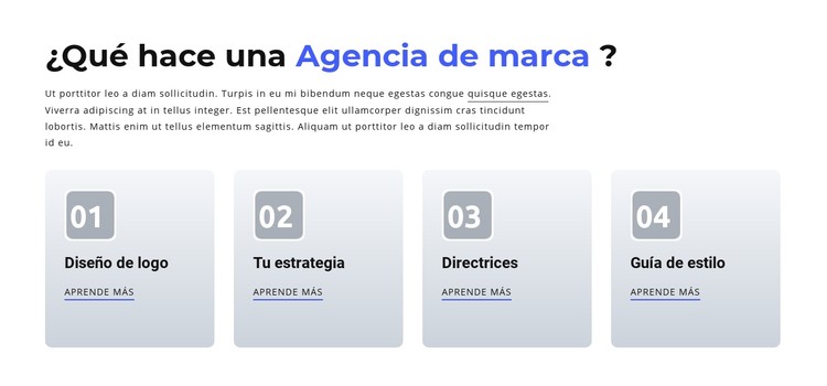 Branding y Agencia Digital Plantilla CSS