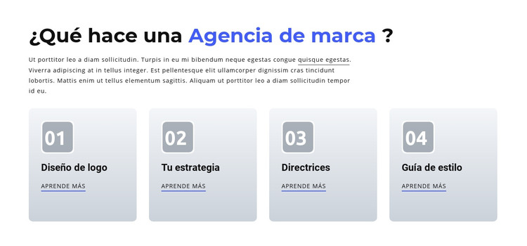 Branding y Agencia Digital Plantilla HTML
