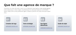 Page Web Pour Agence De Marque Et Numérique