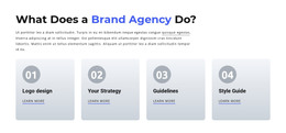 Branding And Digital Agency - Site With HTML Template Download