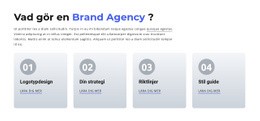 Branding Och Digital Agency - Kreativ Multifunktionsmall