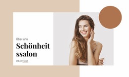 Website-Designer Für Haar- Und Schönheitssalon