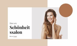 Website-Inspiration Für Haar- Und Schönheitssalon