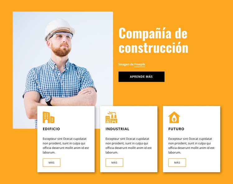 Expertos en ingeniería Creador de sitios web HTML