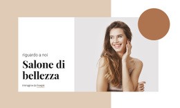 Parrucchiere E Salone Di Bellezza - HTML Template Generator