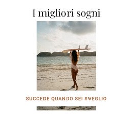 La Tua Esperienza Di Viaggio: Modello HTML5 Moderno