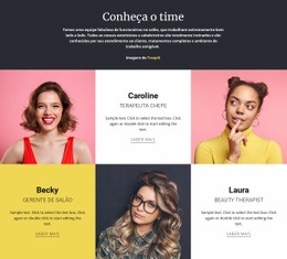 Equipe De Moda Incrível - Build HTML Website