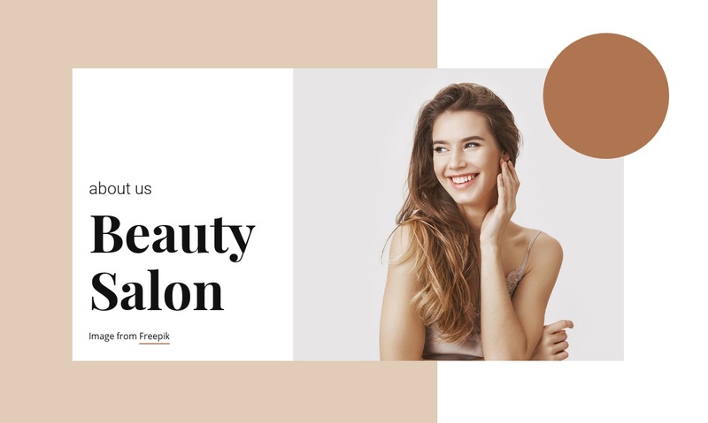 Hair and Beauty Salon Webflow Template Alternative