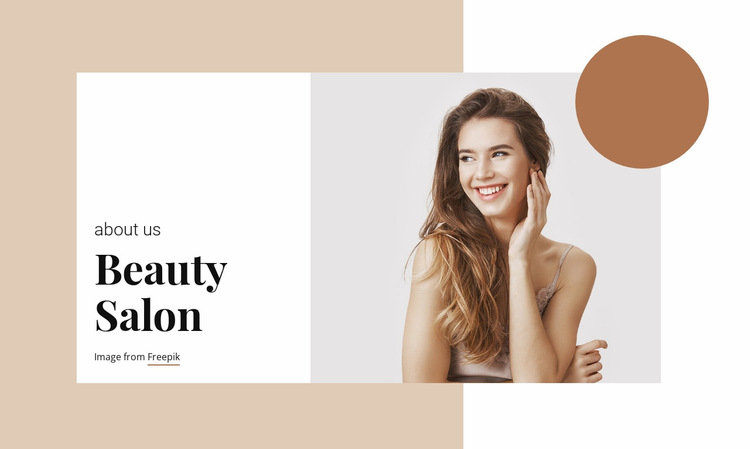 Hair and Beauty Salon Website Builder Templates