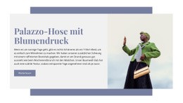 Blumenmuster – Kostenlos Herunterladbare HTML5-Vorlage