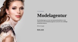 Modelagentur Und Mode - Joomla-Vorlage Für Jedes Gerät