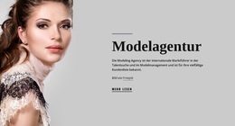 Modelagentur Und Mode – Einfaches WordPress-Theme