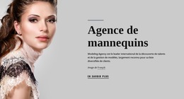 Agence De Mannequins Et Mode – Modèle Joomla Pour N'Importe Quel Appareil