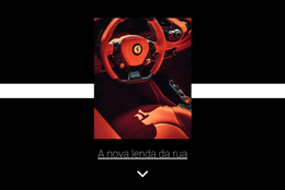 Nova Lenda De Rua Modelo De Layout CSS