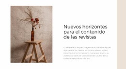 Nuevas Ideas Para El Hogar - HTML Page Creator