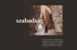 Szabadság A Hegyekben – Személyre Szabható Professzionális Tervezés