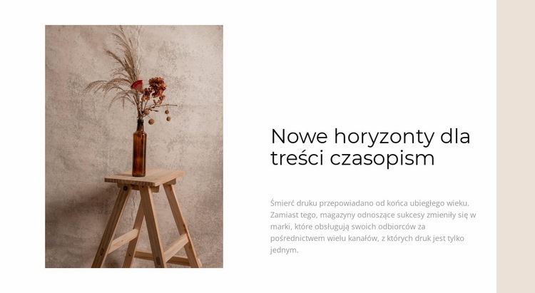 Nowe pomysły na dom Szablon HTML5