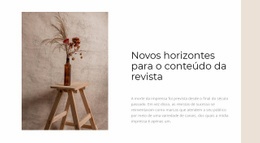 Novas Ideias Para Casa - HTML Page Creator