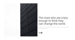 CSS Layout For We Can Change The World