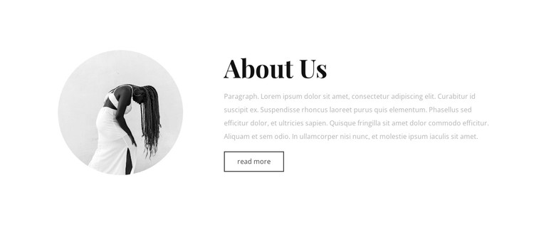 About our art studio CSS Template