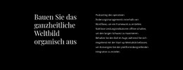 Fantastischer Website-Builder Für Überschrift Mit Text