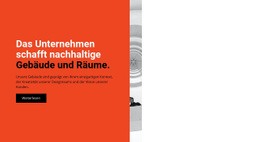 Wir Schaffen Gebäude - Responsive Landingpage