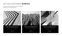 Noticias Diarias De Arquitectura - Página De Destino Multipropósito