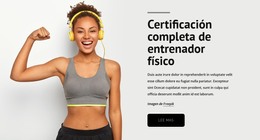 Entrenador: Plantilla De Página HTML