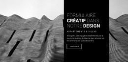 Forme Créative Dans Notre Design - Conception De Site Web Ultime