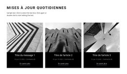 Actualités Quotidiennes De L'Architecture - Créateur De Site Web Par Glisser-Déposer