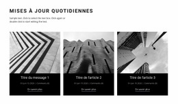 Actualités Quotidiennes De L'Architecture – Modèles De Conception De Sites Web