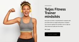 Fitnesz Edző – Gyönyörű Sablonok Létrehozása