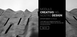 Forma Creativa Nel Nostro Design Modello Di Sito Web CSS