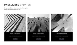 Architectuur Dagelijks Nieuws - Aangepast WordPress-Thema