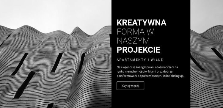 Kreatywna forma w naszym projekcie Wstęp