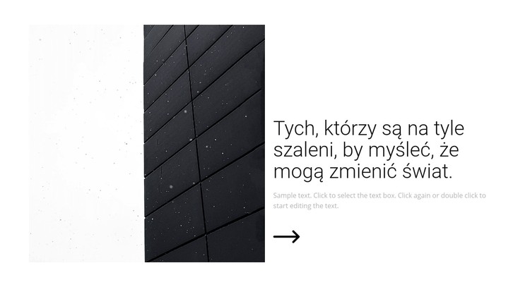 Możemy zmienić świat Szablon CSS