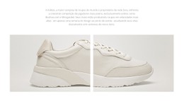 HTML5 Grátis Para Nova Coleção De Sapatos De Verão