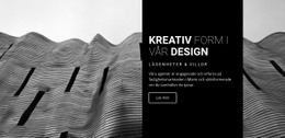 Kreativ Form I Vår Design - Bästa WordPress-Tema