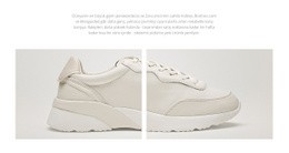 Yeni Yaz Ayakkabı Koleksiyonu - Işlevsellik Tek Sayfalık Şablon