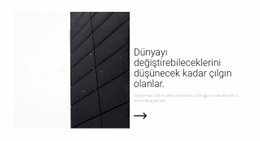 Dünyayı Değiştirebiliriz - Basit Tek Sayfalık Şablon