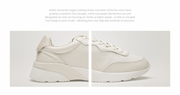 Bootstrap Theme Variations For New Summer Shoes Collection