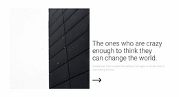 We Can Change The World